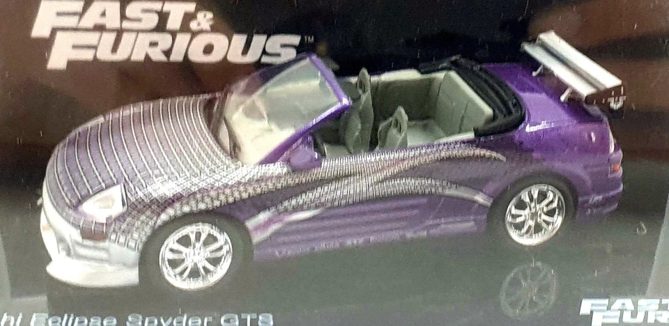 DeAgostini 1/43 Scale F220CMC013 Fast and Furious Mitsubishi Eclipse Spyder GTS - Image 3 of 4