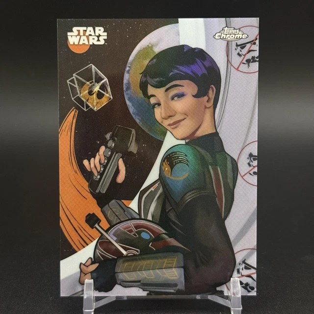 2025 Topps Star Wars Chrome #GG-17 Sabine Wren Galactic Graffiti