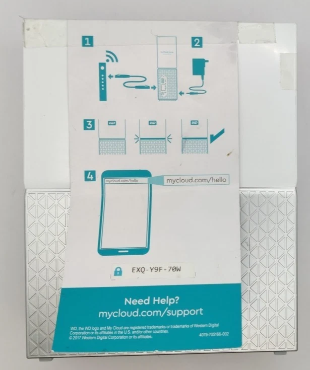 Western Digital WDBVXC0040HWT-NESN My Cloud Home Personal Cloud - Image 4 of 4