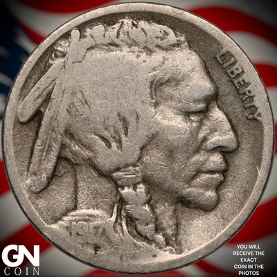 1917 S Buffalo Nickel B0140