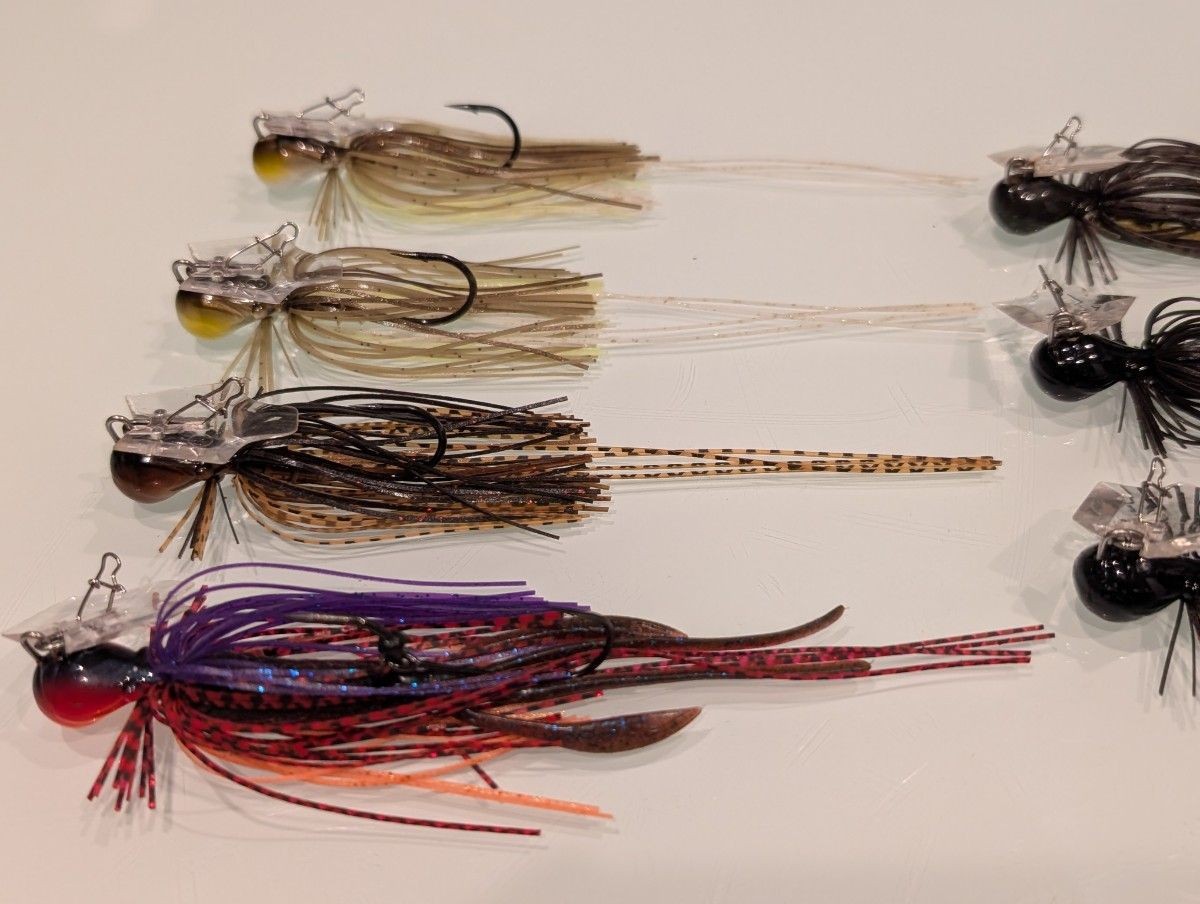 O.S.P Blade Jig 1/2oz Set of 7 Lures OSP Chatterbait - Image 2