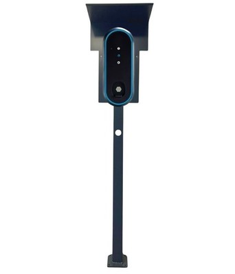 Ladesäule Standsäule Stele für Innogy / Compleo / E.ON eBox mit Regenschutz