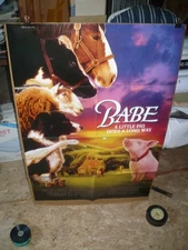 BABE, orig 1-sht / movie poster (a little pig goes a long way) - 1995