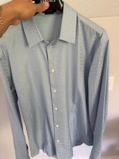 Versace Men's Button Down Dress Shirt, 100% Authentic-Mint Condition, Great Deal