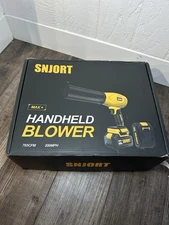 NEW! SNJORT Ultra High-Speed Max+ Handheld Blower765CFM, 200MPH - Yellow Black