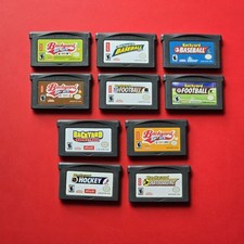 Backyard Baseball Basketball Football Hockey Skate Game Boy Advance Lot 10 Games