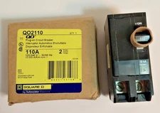 💥Square D QO2110 110A 2-Pole Circuit Breaker 120/240V Plug-On QO Panel UL NEW