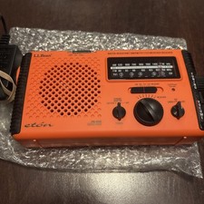 Eton' LL Bean FR-400 Manual Crank Battery FM AM TV1 TV2 Weather Emergency Radio