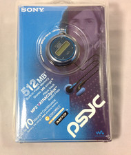 Sony Walkman NW-E105 Blue ( 512 MB ) Digital Media Player for sale