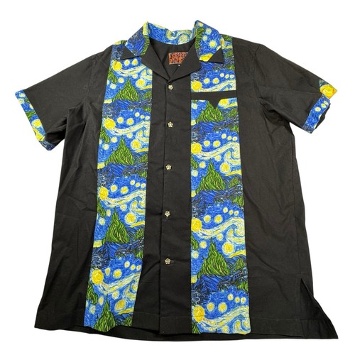 Flameless Shirt Designs Men’s Size XL Short Sleeve Made In Austin Texas - Bild 1 von 7