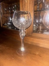 Edles Glaswindlicht „Kelch“ – 30 cm hoch – Ø 13,5 cm – dekoratives Highlight