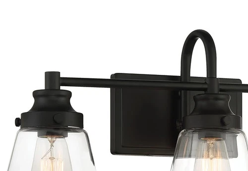 Minka Lavery 2583 Mannsdale 3 Light 24"W Vanity Light - Coal - Picture 3 of 4