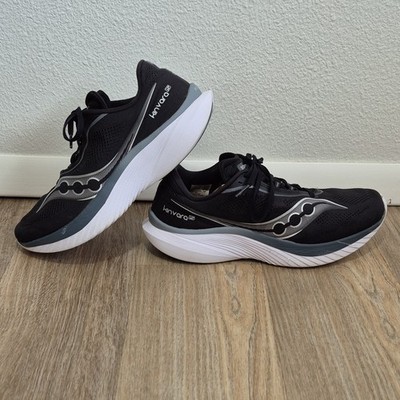 Saucony Kinvara 15 Black/Gray/White Men's Low Top Running Sneaker S20967-200