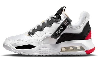 Jordan MA2 White University Red Light Smoke Grey Black CV8122-106