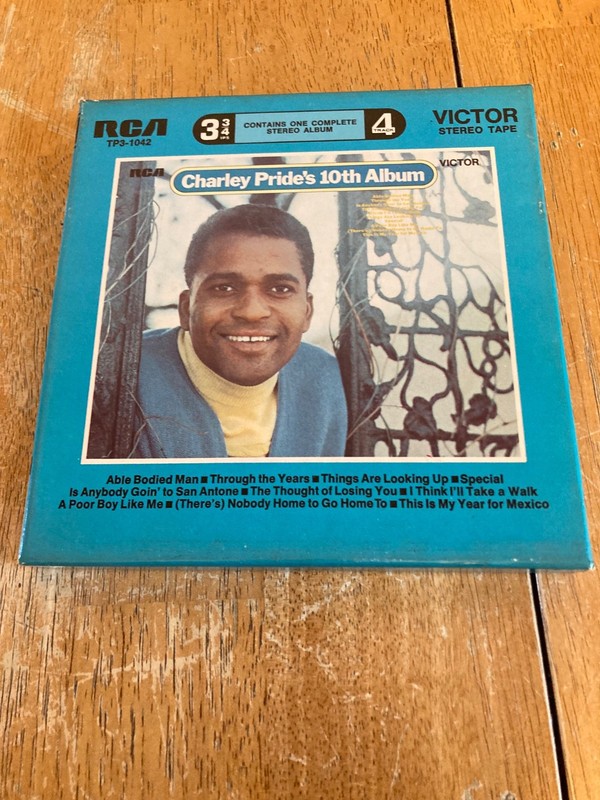 Charley Pride's 10th Album Reel to Reel Tape