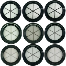 TerraX Black 13 1/4" Gold Panning Classifier Sifting Pan – Multiple Mesh Sizes