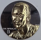 4oz .999 Silver Proof W/ Gold Highland Mint Cal Ripken Jr. Medallion COA/Box