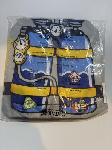 Qatar Airways Airline Oryx Kids Club Mini Rucksack Tasche Long Haul Kit - Bild 1 von 2