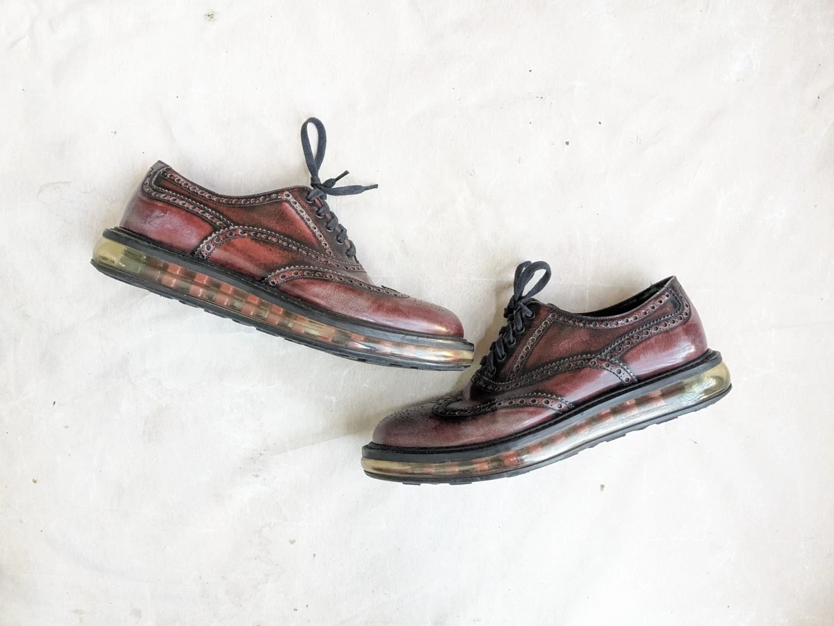 Prada Brown Leather Wingtip Brogues 44 PRADA Wing Tip-Men main image 4