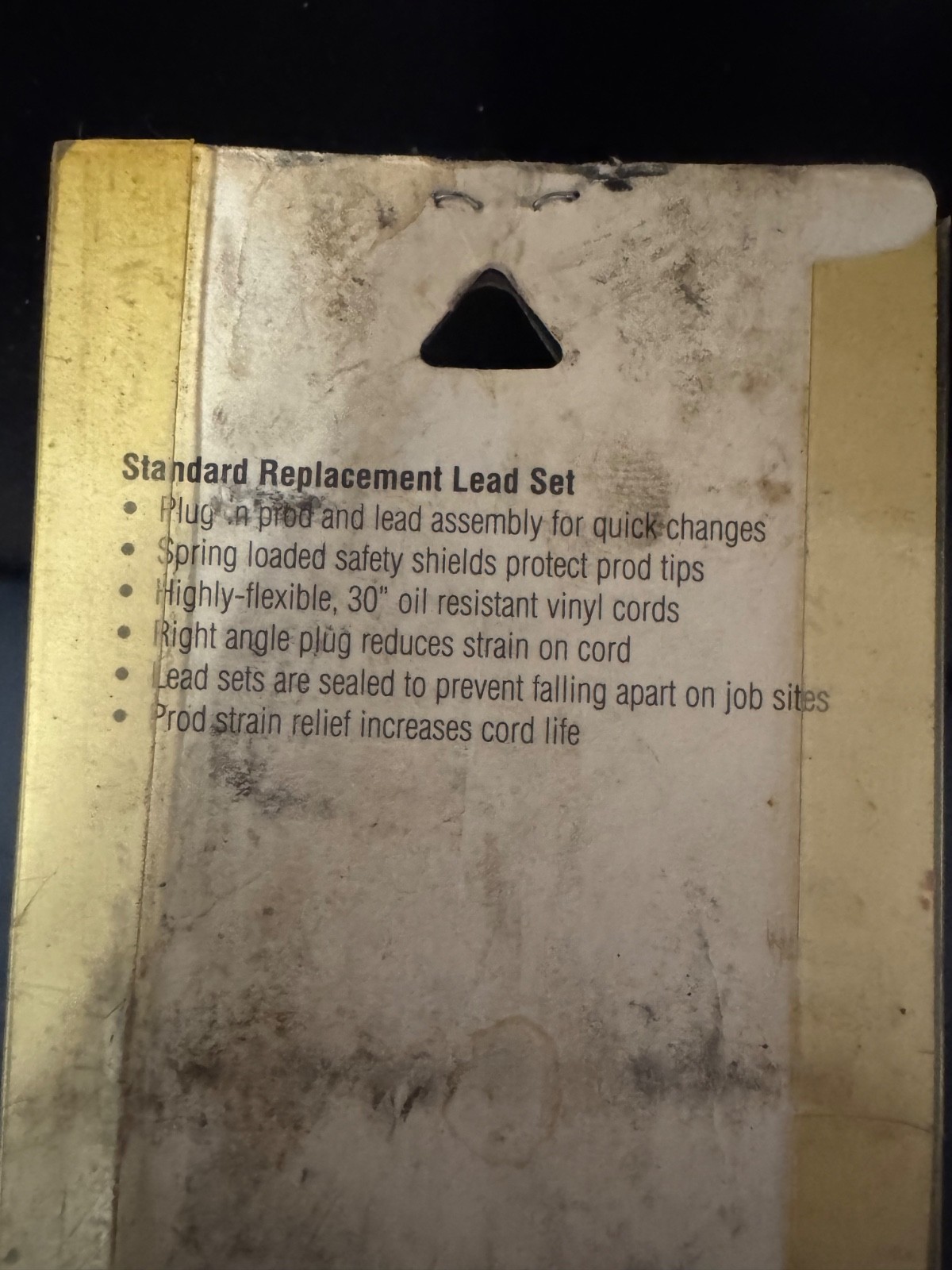 NEW NIP IDEAL INDUSTRIES STANDARD REPL LEAD SET #61-070