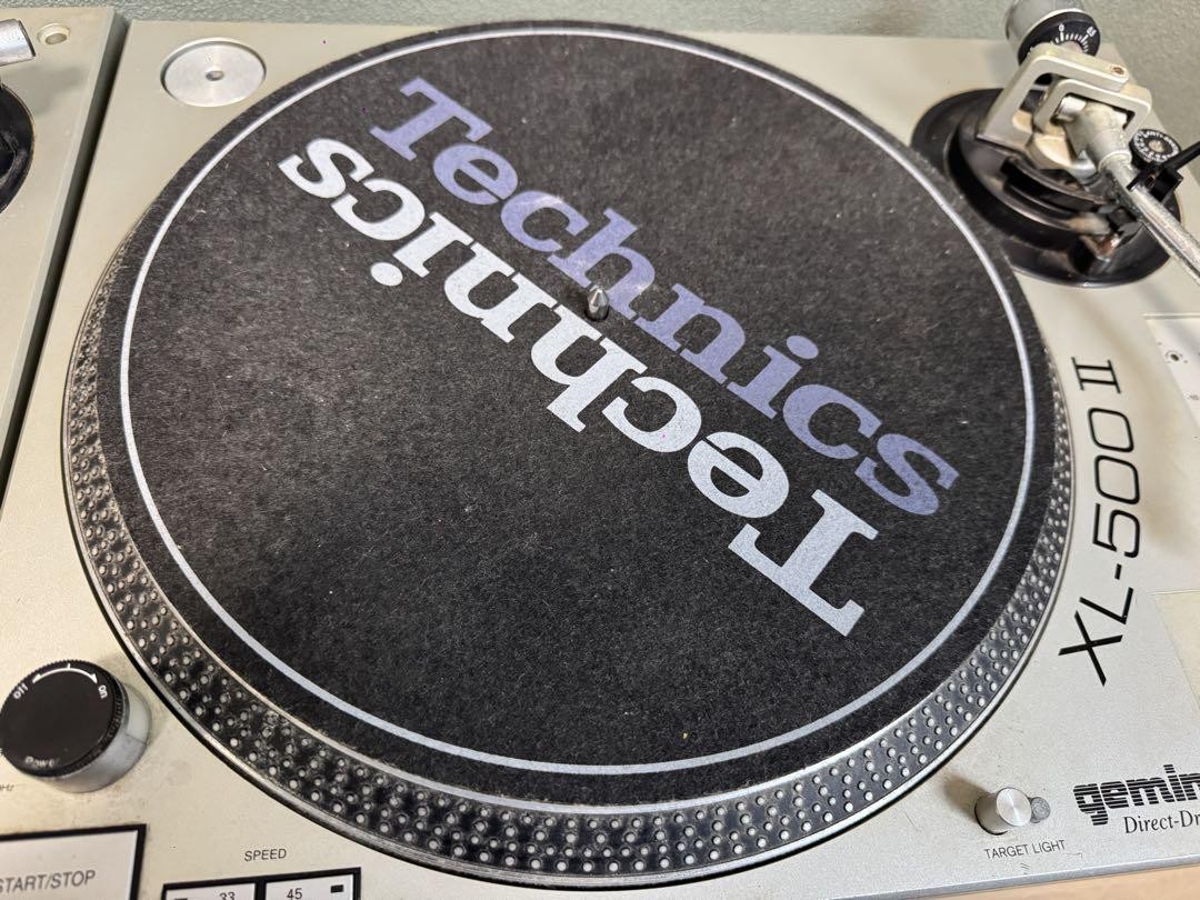 gemini XL-500 II ターンテーブル Vintage Gemini XL-500 II DJ Direct Drive Record Turntable