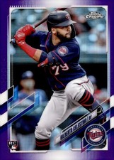 2021 Topps Chrome Update Series - Gilberto Celestino #USC80 Purple (RC)