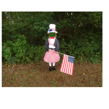 America Fourth of July Costume Girls