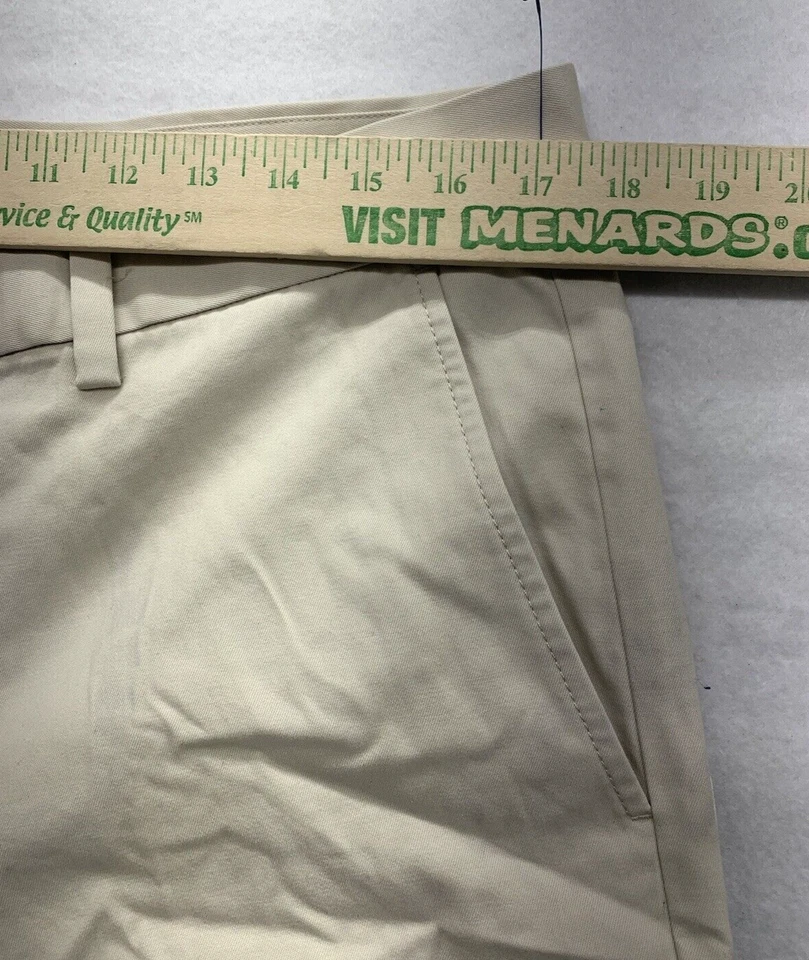 Pantalones Chinos Apt.9 Para Hombre 34X32 Beige Calce Moderno Negocios Informales Carrera 100% Algodón Foto 4 de 4
