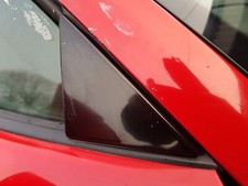 FERRARI F8 SPIDER 2019 - 2023 OUTER WINDOW TRIANGLE CORNER BLACK TRIM RIGHT SIDE