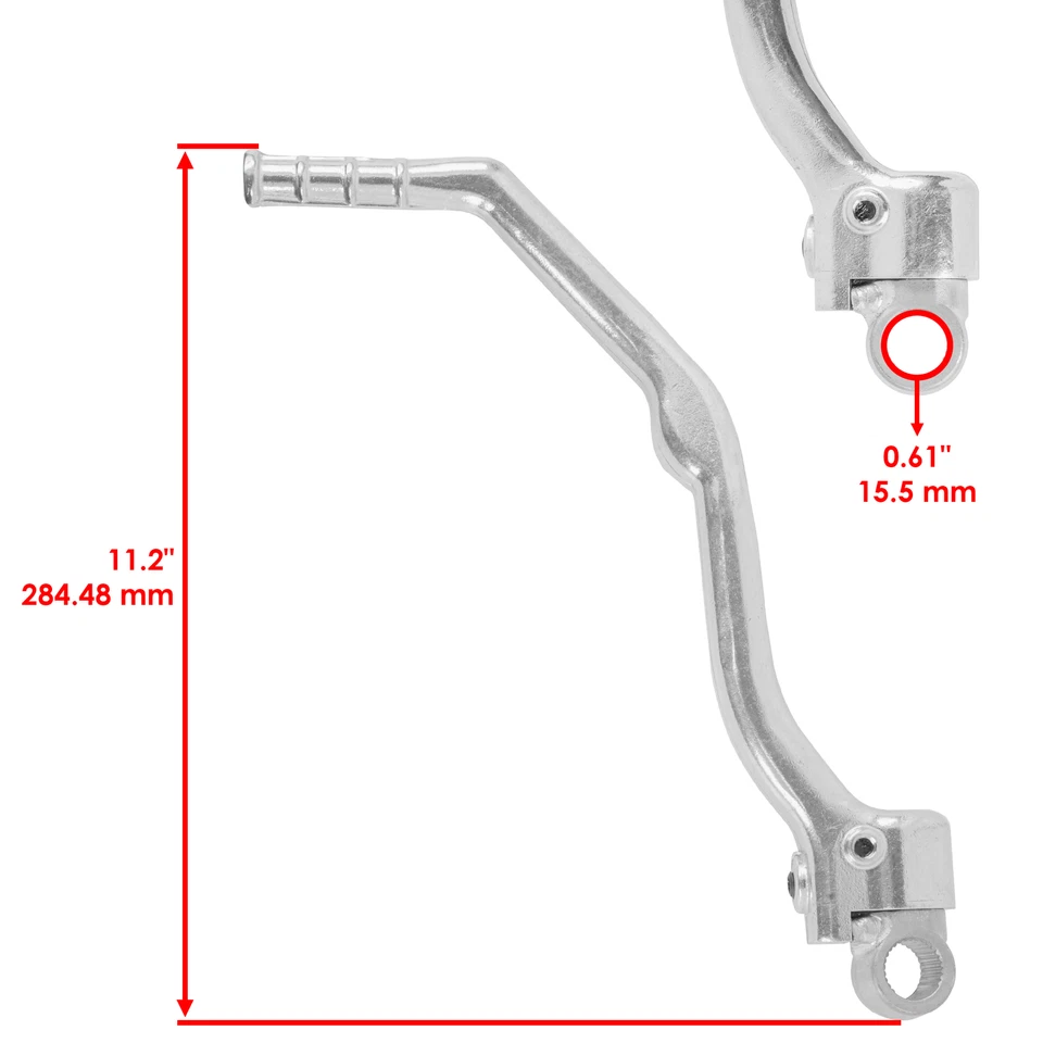 Alavanca de partida Caltric para Kawasaki KX250F 2004 13064-0015 - Imagem 2 de 4