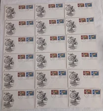 U.N -1967- INTERNATIONAL TOURIST YEAR - ART CRAFT- LOT OF 18 COVERS - FDI - #011