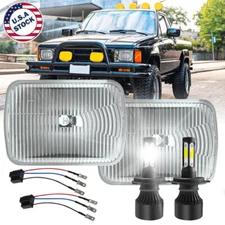 For Toyota Pickup 82-95 Tacoma Hardbody Celica 5x7" 7x6 Inch LED Headlights Pair