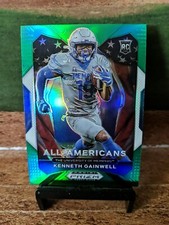Kenneth Gainwell - 2021 Prizm Draft Picks - Green Prizm #194  All American