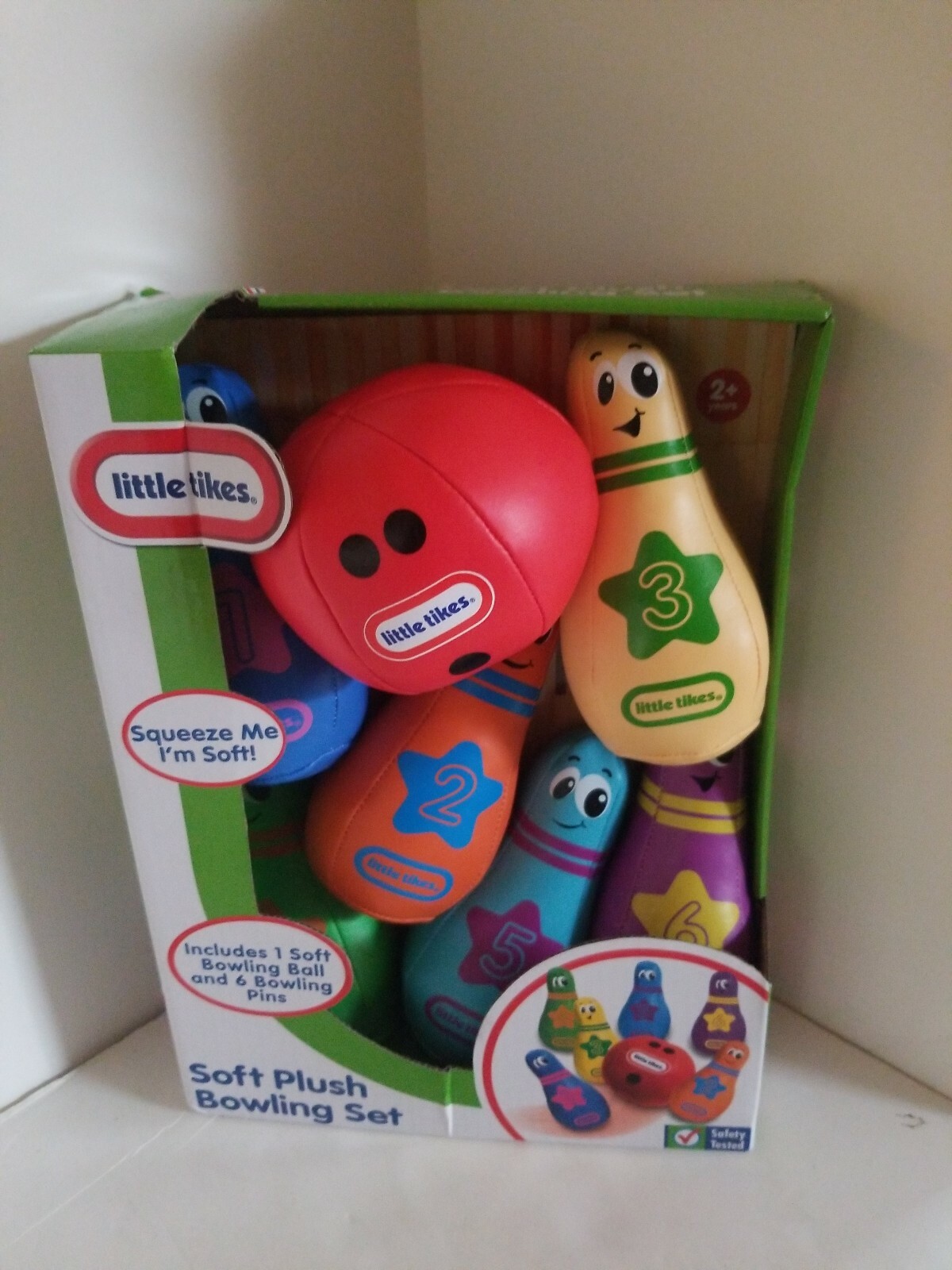 little tikes soft sports football set