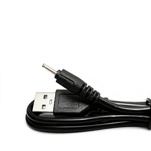 USB-Ladekabel für CA-100C Nokia Mobile Schwarz 2 mm auf USB-Kabel kleiner Stift - Zdjęcie 5 z 6