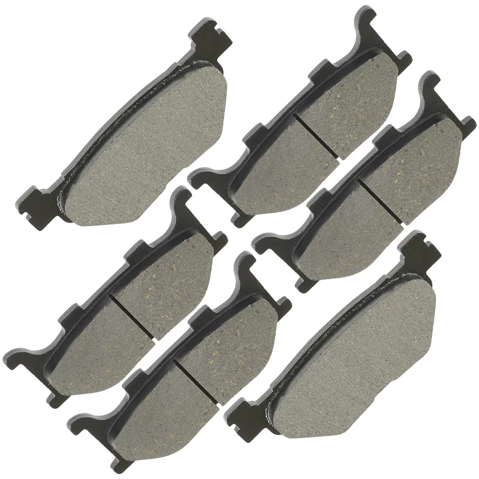 Pastillas de freno delanteras traseras para Yamaha XVS1300A V-Star 1300 2007-2015 Foto 4 de 4