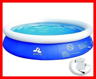 Jilong wie Bestway Set Pool Marin Blue Quick-up Pool  240x63cm mit Filterpumpe