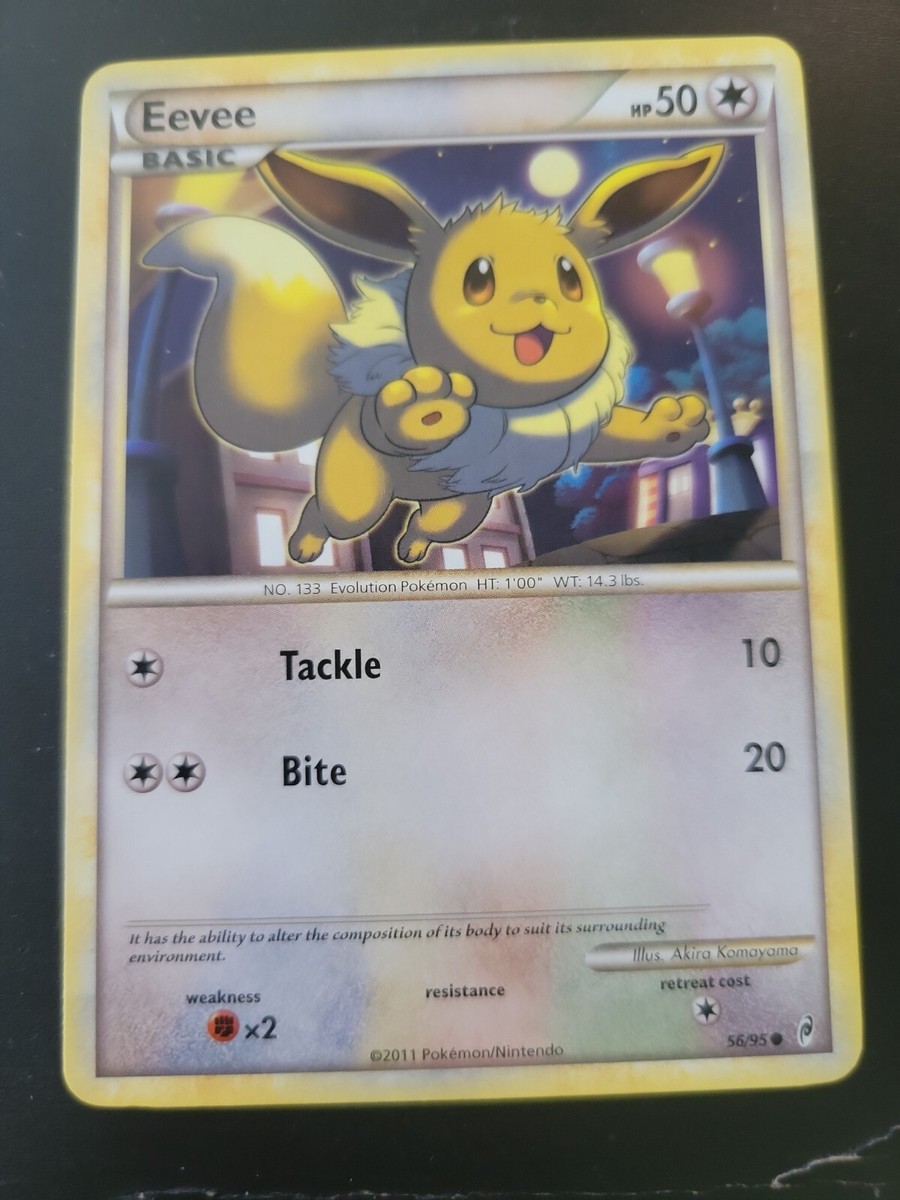 Pokemon Card 2011 Call of Legends - Eevee 56/95 | eBay