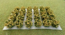 Howard Scenic Supplies - Tall Yellow Flowered Bushes (24), Model Scenery 00/HO