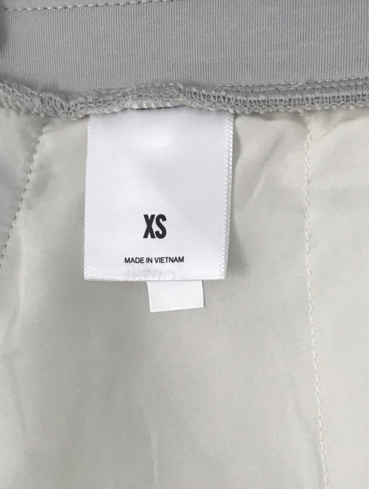 EXPRESS Light Heather Gray polyester spandex stre… - image 17