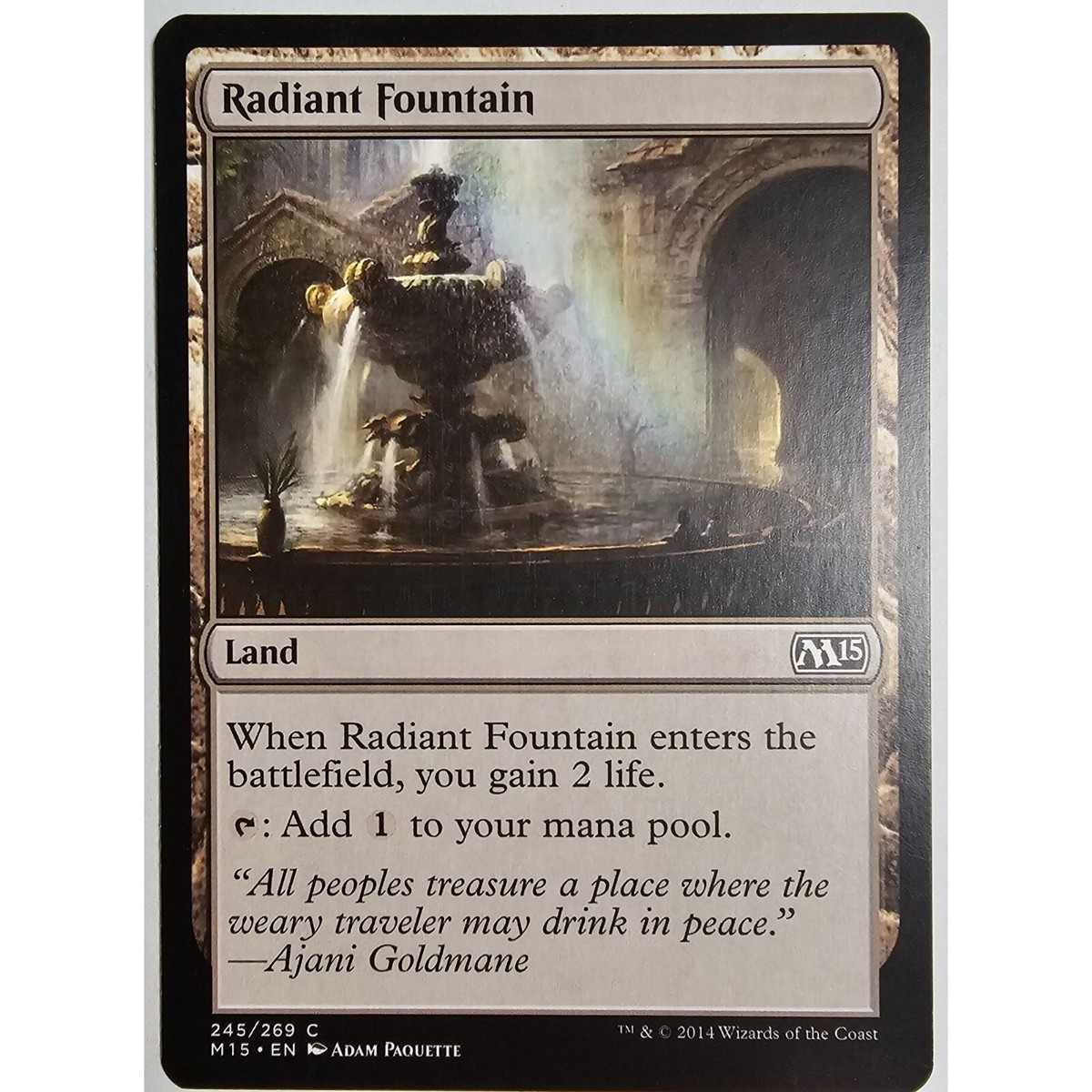 MTG(英)若返りの泉 / Fountain of Youth【5ED】 日)若返りの泉 / Fountain of Youth【5ED】 No.372｜MtG通販