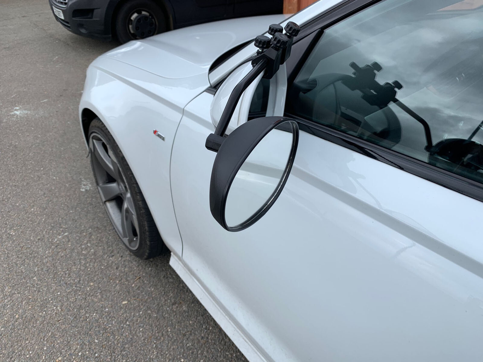 PREMIUM FIT 2X caravan towing extension car wing mirrors to fit Ford KA