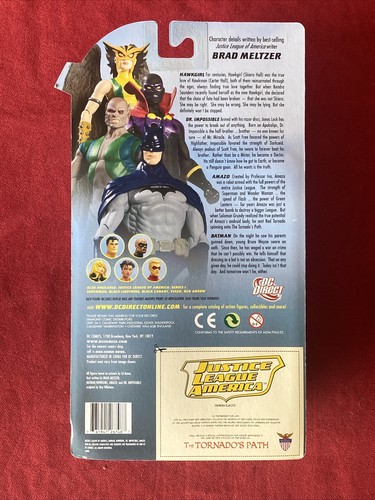DC DIRECT Collectibles Justice League America Hawkgirl 6” Figure 2009 New - Picture 2 of 3