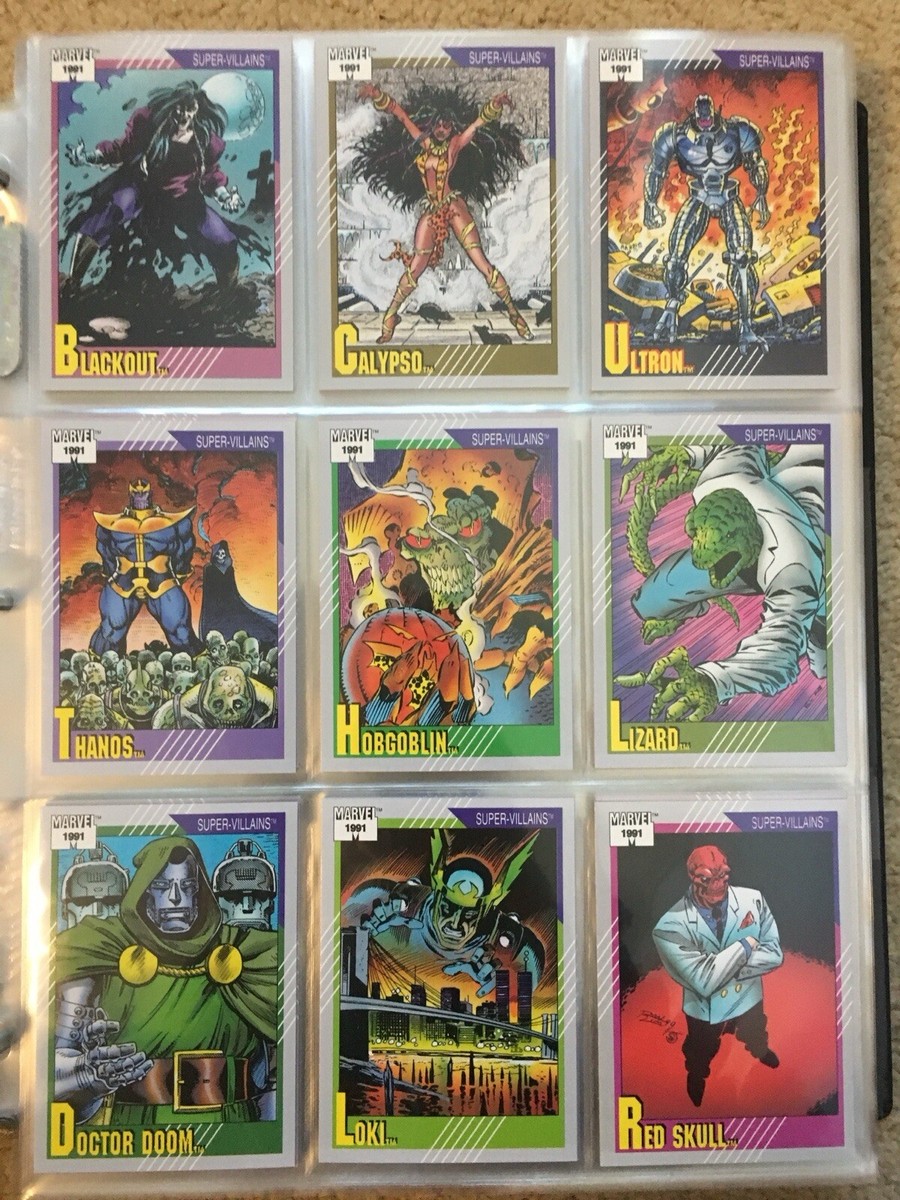 1991 Marvel Universe Series 2 NEAR COMPLETE 159 (of 162) BASE CARD