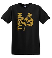 Image of MIKE TYSON Heavyweight Boxing Champion Iron Mike Legend T-shirt Sizes:Small -XXL