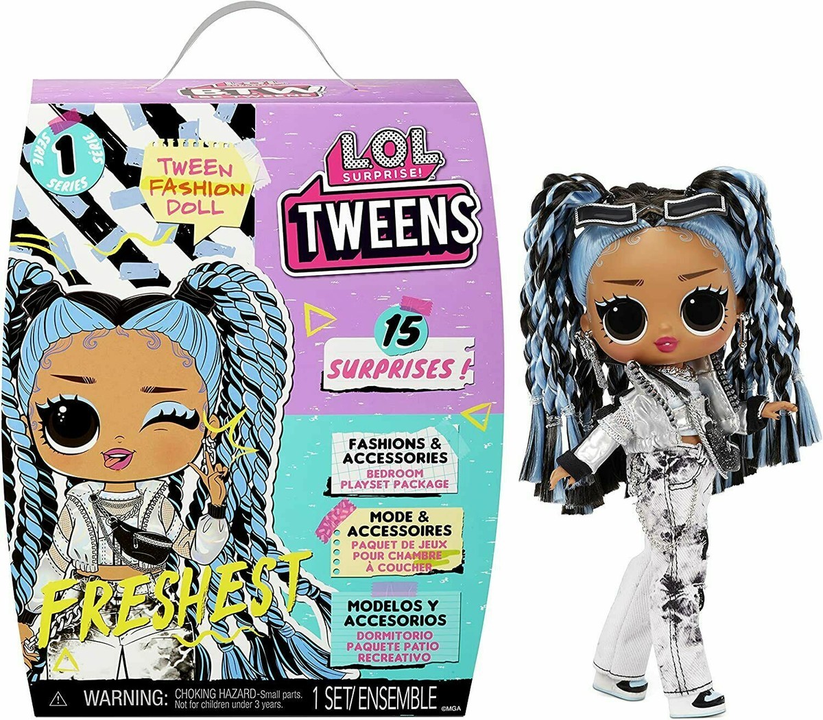 4 LOL Surprise TWEENS Fashion Dolls Cherry B Fancy Gurl Freshest