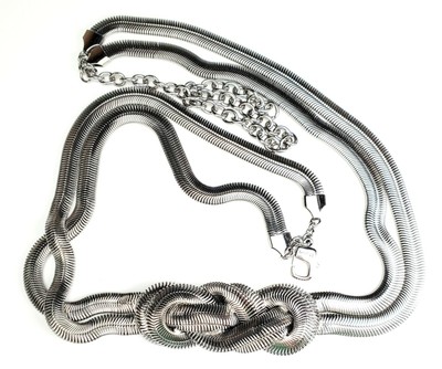 St John adjustable belt St John Black Italian Leather Adjustable Belt w/Italian  main image 3