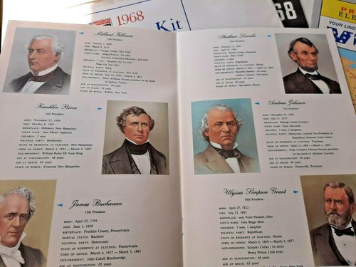 1968 FORD LINCOLN MERCURY WAHLSET NIXON WALLACE REAGAN HUMPHREY MCCARTHY - Bild 3 von 12