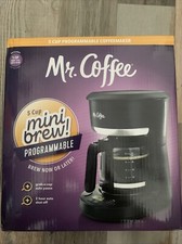 Mr. Coffee 5-Cup Programmable Coffee Maker - Black