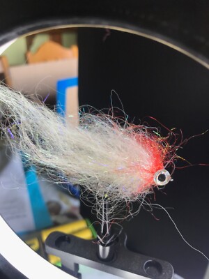 Redhead sheeps hair minnow fly